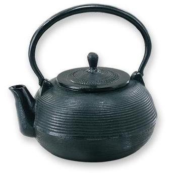 50 oz Matte Black Cast Iron Tranquility Teapot 50 oz Matte Black Cast Iron Tranquility Teapot