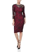 The Jersey Dress Company Vestido 3345 (Rojo)