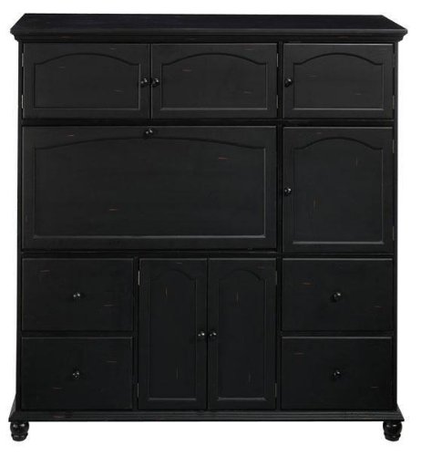 Cheap Harwick Office Center W/ Upper Cabinets And 4 File Drawers, 60