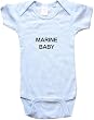 MARINE BABY - Military Gear - White, Blue or Pink Onesie / Baby T-shirt