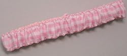 Gingham Garter, Pink