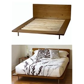 Amenity Sustainable Muir Bed | Walnut (Cal King) by Amenity Home: Modern Organic Living