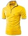 Xpril Front Zipper Collar T-shirt