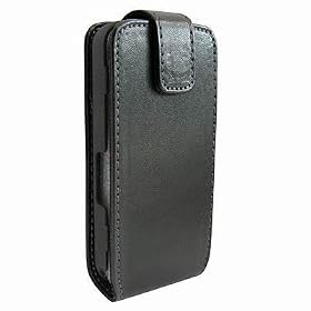 Phonedirect- Black Premium Quality Flip case For Sony Ericsson W205