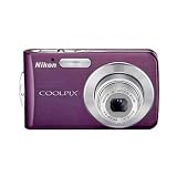  : Nikon Coolpix S210 8MP Digital Camera with 3x Optical Zoom (Plum)