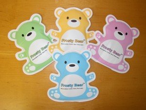FROSTY BEAR Hot/Cold Boo Boo Pack - YELLOW