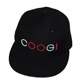 Coogi mens black classic comfortable fit baseball cap - Medium