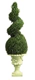 4 Cedar Spiral Trees w/ Vase (Indoor/Outdoor)