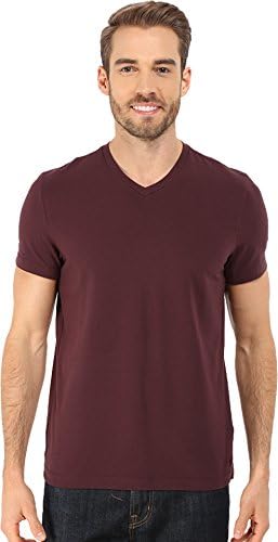 Kenneth Cole Sportswear Men's Short Sleeve V-Neck Cabernet T-Shirt XL