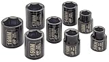 Ingersoll Rand SK3M8 3/8-Inch Drive 8-Piece Metric Standard Impact Socket Set