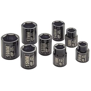 Ingersoll Rand IRTSK3M8 3 8-Inch Drive Metric Standard Impact Socket Set, 8-Piece by 