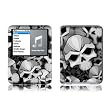 Bones Design Protective Decal Skin Sticker for Apple iPod nano 3G (3rd Generation) 4GB/ 8GB Player