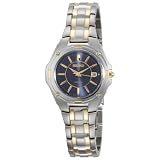 Seiko Ladies Two-Tone Blue Dial Dress Watch #SXDB46 by Seiko