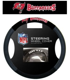 Tampa Bay Buccaneers NFL Mesh Steering Wheel Cover