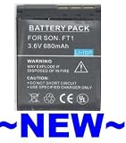 NP-FT1 Lithium-Ion Battery for Sony Cameras DSC-L1, DSC-L1B, DSC-L1-LJ, DSC-L1-R, DSC-M1