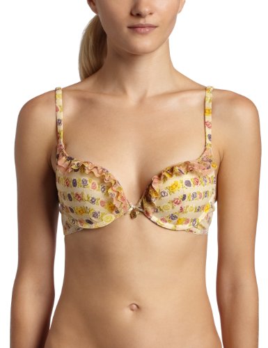 Jessica Simpson Women's Antique Beauty Push Up Padded Underwire Bra Jessica Simpson Women's Antique Beauty Push Up Padded Underwire Bra