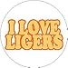 I Love Ligers Pinback Button 1.25