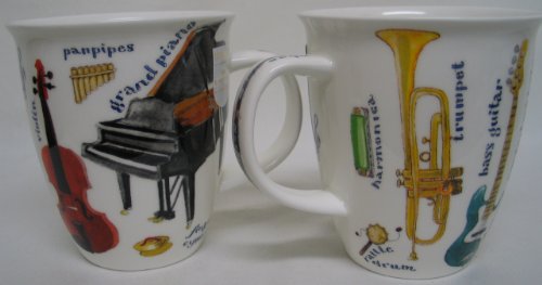DUNOON Becher Tasse Nevis Motiv \"Making Music Piano\" Preisvergleich