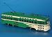 1951/52 San Francisco Municipal Railway St.Louis Car Co. PCC (Job 1675, 1016-1040 series) - one-man operation (post'54).
