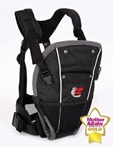 Bushbaby Cocoon Babytragetasche, schwarz