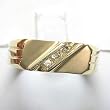 14K Yellow Gold Diamond Man's Ring