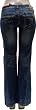 RED PEPPER 7044 Size 28 Women's Flare Jeans Embroidery Embroidered Distressed