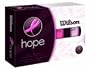 Wilson Hope 12 Ball Ladies Golf Balls (Pink/Hot Pink)
