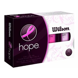 Wilson Hope Golfballs (Pink/Purple)