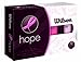 Wilson Hope 12 Ball Ladies Golf Balls (Pink/Hot Pink)