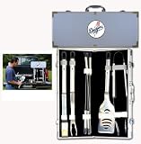 MLB Los Angeles Dodgers 8pc. BBQ Set w/Case