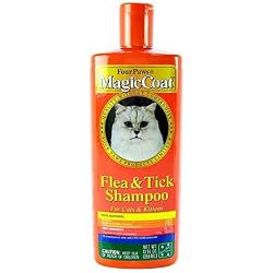 Magic Coat Flea & Tick Shampoo for Cats, 12-Ounce