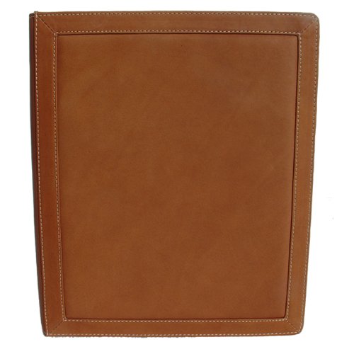 Piel Leather Three Ring Photo Album Binder Saddle One Size Tomonoaerase