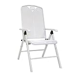 greemotion 416251 Streckmetall-Klappsessel Hoja, weiss