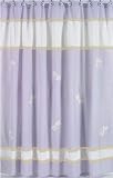 Purple Dragonfly Dreams Shower Designs White