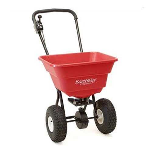 Earthway 2050P Estate 80Pound WalkBehind Broadcast Spreader, Garden Seeder, Salt Spreader