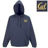 Cal Golden Bears NCAA Goalie Pullover Hooded Sweatshirt (Navy)