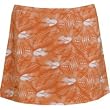 Bolle Tennis Sun Print Skort (COLOR: Orange/White, SIZE:Large)