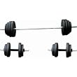 Sunny Health & Fitness NO-061 100-Lb- Vinyl Weight Set