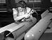 1942 WOMAN MAKES BOMBS IN TOY FACTORY FEMINIST PHOTO