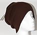 ALL 1N ALL Ribbed Beanie Hat Slouch Style Skull Cap Ski Hat Brown