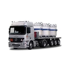 Mercedes-Benz Actros L Pritschen-Sattelzug mit Alubeh�ltern "Oetinger Aluminium / Spedition Allgaier" - 1:87