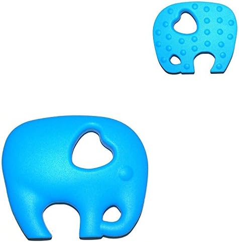 Baby Teething Elephant ★ FDA Approved Food Grade Teething Silicone ★%100 BPA Free ★ for Girls & Boys ★ Freezer & Dishwasher Safe ★ All Natural, High Quality ★ No Lead, Cadmium, or Heavy Metals ★ %100 Satisfaction Guaranteed