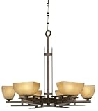 Lineage Collection 29" Wide Six Light Chandelier