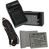 NEW 2Pcs Battery+Charger for Canon PowerShot SD1000 SD1100IS SD1400IS SD200 ....