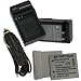 NEW 2Pcs Battery+Charger for Canon PowerShot SD1000 SD1100IS SD1400IS SD200 SD30 SD300 SD400 SD430 SD600 SD630 SD750 SD780IS SD940IS SD960IS TX1