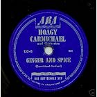 Side A: Ole Buttermilk Sky, Side B: Ginger and Spice by  Hoagy Carmichael 