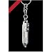 Narrowboat English Pewter Keyring