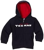 NFL Unisex Infant/Toddler Houston Texans Sportsman Zip Ft Fleece Hoodie - R14C4Q32 (Deep Obsidan, 3T)