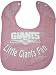 New York Giants Pink Baby Bib