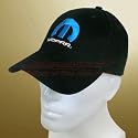 Mopar Logo Black Baseball Cap